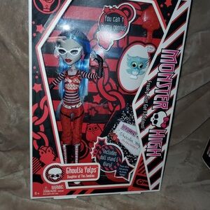Monster High Ghoulia Yelps Doll - Red and Blue Stripes